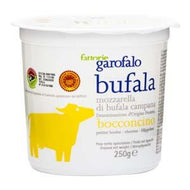 Mozzarella di bufala bocconcini DOP 250 g Garofalo